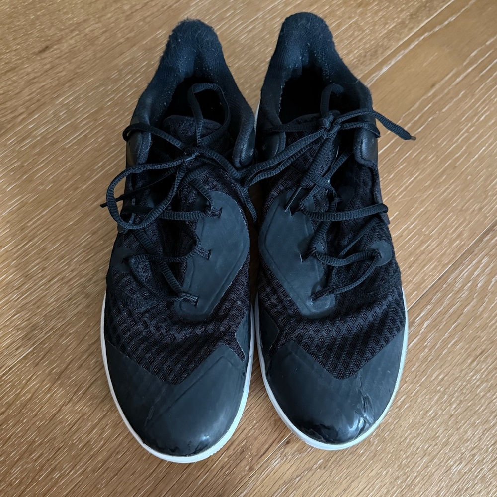 Nike Black and White Zoom Hyperspeed Volleyball Court Sneakers